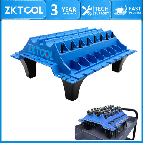 Engine Parts Placement Tool, Cylinder Head Organizer, Valve Stand, Ideal Gift for Dad, DIY