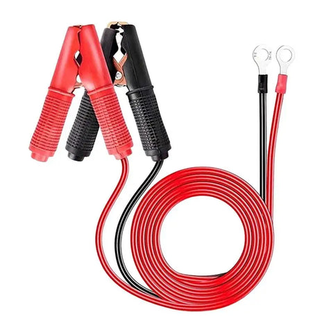 12V/24V Car Battery Test Alligator Clips Cable Clamps for Car Van Jumper Leads