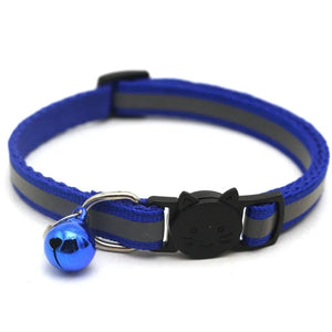 10-Pack Adjustable Cat & Kitten Safety Collars with Bells - Pet Collar Set