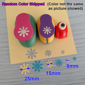Daisy Shape Craft Paper Punch, DIY Flower Cutter for Scrapbooking, School Projects, Greeting Cards, Foam & Petal Designs