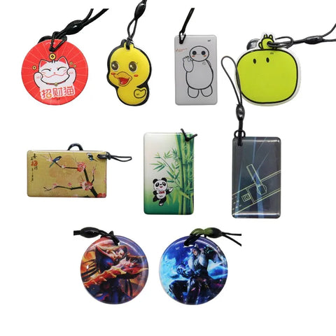 1pc 13.56MHz UID Writable Keyfob RFID NFC S50 1K Waterproof Rewritable Keychain Tag