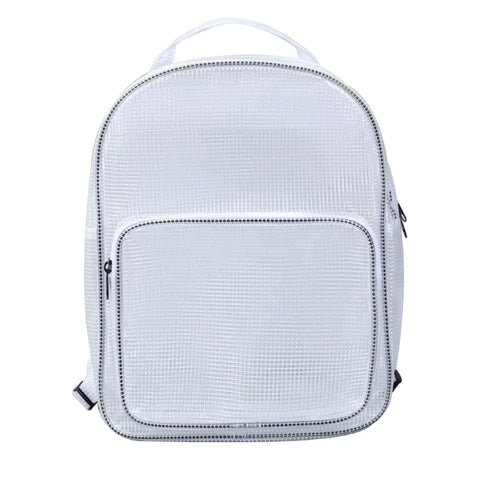 17" Clear PVC Anti-Static Backpack for Laptops & Tools - Cleanroom Engineer Bag, Drop Shipping