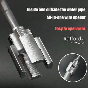 1/2in PPR Pipe Tap & Die Thread Slotting Tool for Internal/External Threads