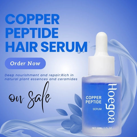 Copper Peptide Serum for Hair Growth, Thinning & Hydration