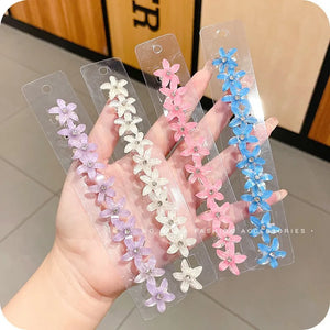 10-Pack Flower Princess Hair Clips Set - Lovely Hairpins and Buckles Hair Accessories
