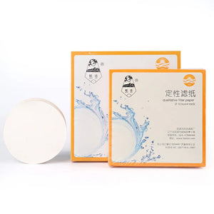 100pcs Lab Qualitative Filter Paper Circles - Fast/Medium/Slow Speed Oil Filtering