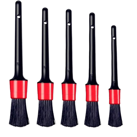 Car Cleaning Brush Kit 1/5pcs for Interior Detailing & Wheel Rims Care