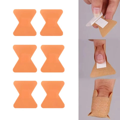 50pc Fingertip Bandage Set: Breathable Adhesive Strips for First Aid Wounds 45x51mm