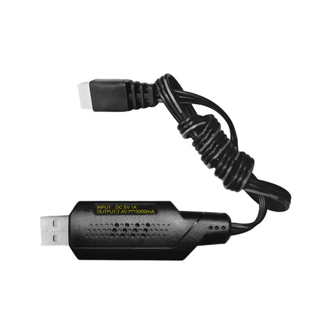 2S 7.4V RC LiPo Charger USB for Cars, Drones, Boats with XH-3P Connector