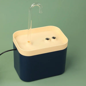 1.5L Quiet Pet Water Fountain with Smart Burnout Protection for Cats and Dogs