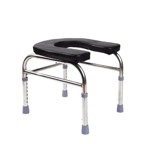 Folding Portable Toilet Stool for Elderly Disabled Stackable Bathroom Chair Trendy Shower Furniture