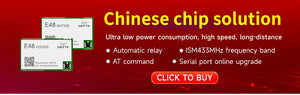 10-Pack Lora SX1268 433MHz RF Modules SMD IPEX 1W High-Precision TCXO Wireless Data Transmitter