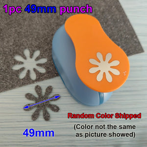 Daisy Shape Craft Paper Punch, DIY Flower Cutter for Scrapbooking, School Projects, Greeting Cards, Foam & Petal Designs