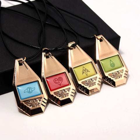 Digimon Adventure Tag & Crest Necklace Pendant - Digital Monster Evolution Jewelry Collection