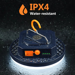 10,000mAh Rechargeable LED Tent Lantern Portable Emergency Camping Bulb Flashlight for Outdoor and Home