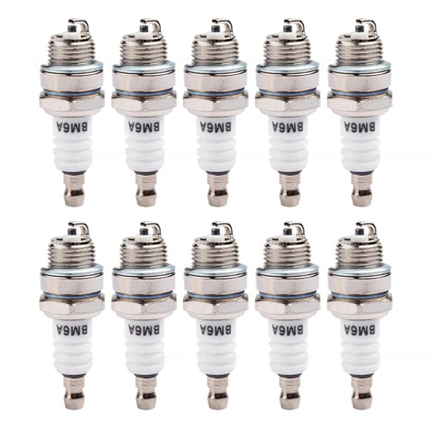 5/10pcs Spark Plugs for 2-Stroke Engines L7T BM6A BPMR7A RCJ6Y RCJ7Y WSR5F 33cc-49cc Trimmer Blower Chainsaw