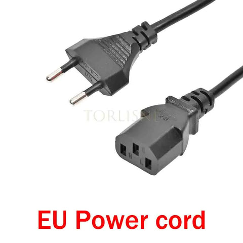 EU 3-Pin Power Cord 1.2m for Laptop, PC, LCD, LED – Pure Copper Cable