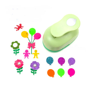 1.5cm Scrapbook Paper Punch Cutter for DIY Crafting, Foam, Photo, Card Shapes