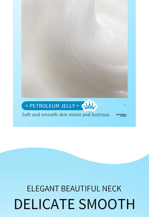 10-Pack Hydrating Firming Neck Masks with Hyaluronic Acid Skincare Set