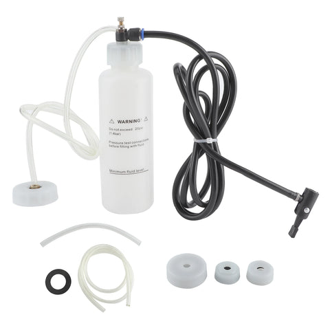 Car Brake Bleeder Tool Kit - 500ml Vacuum Pump & Fluid Bleeder for Easy Brake Bleeding