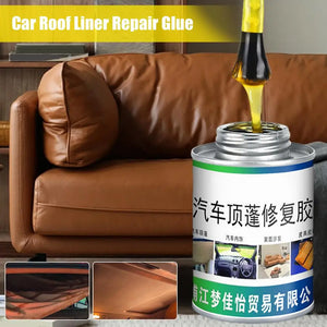 100ml Fast Dry Car Roof Liner Repair Glue for Fabric Leather Polyester Doll - Strong Adhesive