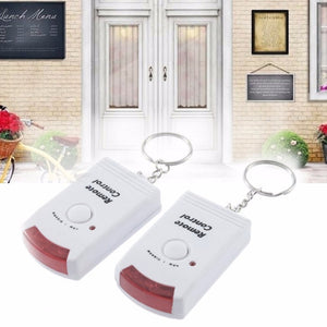 Wireless Motion Sensor Alarm Security System Remote-Controlled for Home Garage Indoor Outdoor