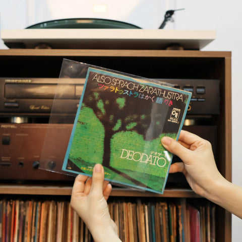 50pcs 7" Vinyl Record Protector Bags - Anti-Static Clear Sleeves for EP Records