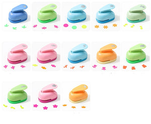 1.5cm Scrapbook Paper Punch Cutter for DIY Crafting, Foam, Photo, Card Shapes
