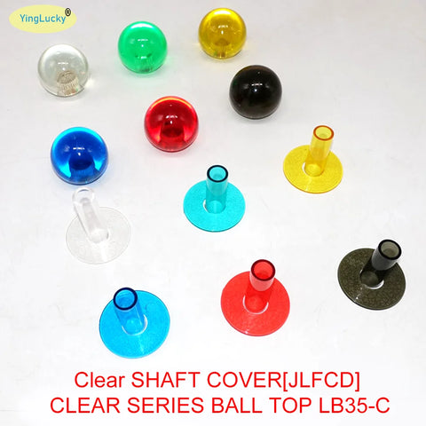 Clear Arcade Joystick Covers - Fits Sanwa, Zippy, Lightstick