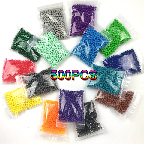 36-Color 5mm Water Beads 500pcs - Sensory Educational Toy for Kids