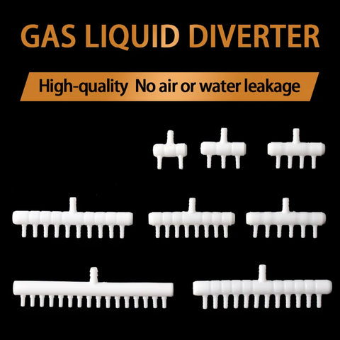 Garden Hose Splitter 4-Way Connector for Irrigation & Watering Systems