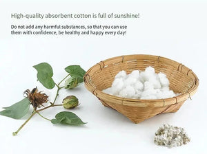 100-Pack Double-Ended Cotton Swabs - Individually Wrapped, Disposable, Travel-Friendly Cosmetic Sticks