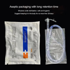 10-Pack 14fr Silicone Nasogastric Feeding Tubes, Medical Grade, Individually Packaged