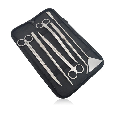 Aquarium Tools Kit: Stainless Steel Scissors & Tweezers for Aquascaping