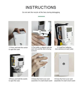 100m³ Ultrasonic Aromatherapy Machine for Home & Hotel - Intelligent Dry Battery Powered
