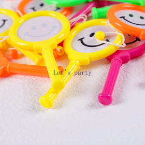 10-Pack Mini Rattle Drums for Kids, Party Favors, Baby Showers & Events