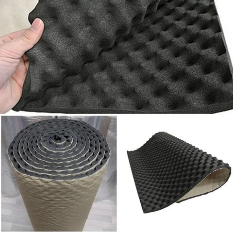 Car Soundproof Cotton Insulation Mat: Acoustic Heatproof Foam for Hood and Interior Noise Reduction
