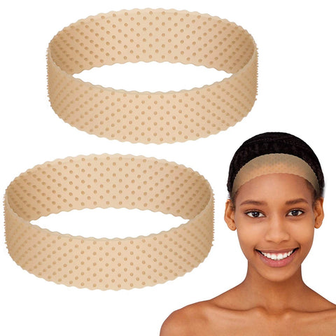 Elastic Non-Slip Silicone Headband for Wig Grip and Edge Hold Wig Accessories