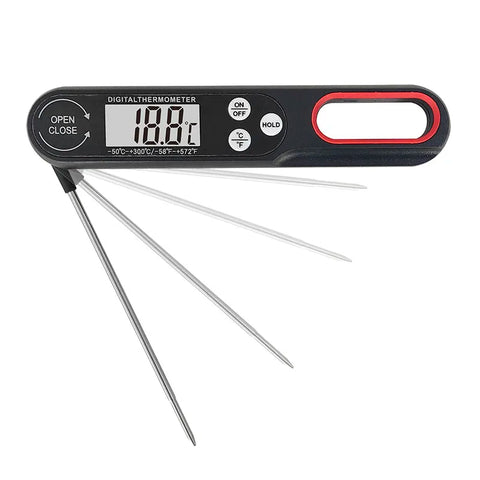 Digital Meat Thermometer Cooking BBQ Probe Kitchen Oven Food Temp Sensor Liquid Oil Milk Water