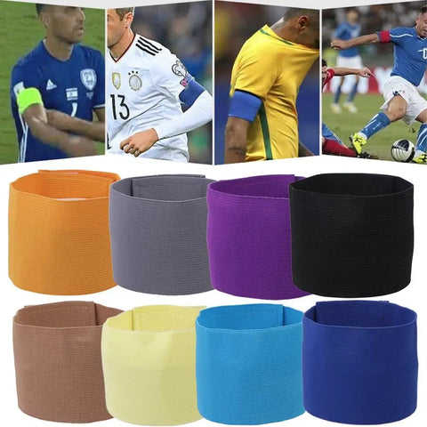 Adjustable Non-Slip Sports Captain Armband - Vibrant Colors