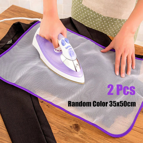 2-Pack Heat Resistant Ironing Board Covers - Durable, Easy Fit