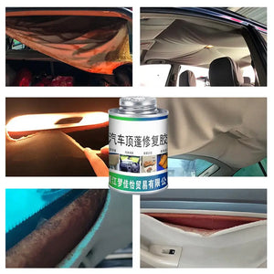 100ml Fast Dry Car Roof Liner Repair Glue for Fabric Leather Polyester Doll - Strong Adhesive