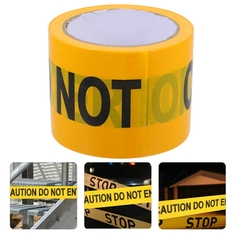 100m No Entry Warning Tape - Caution Do Not Enter Safety Barrier for Props
