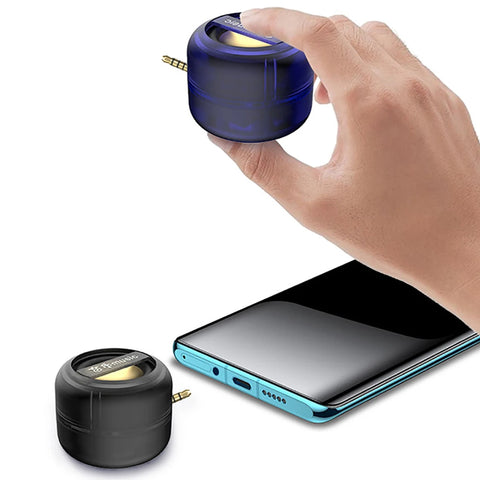 Compact Portable Mini Speaker 3.5mm Plug for Mobile Phone | External Wired Sound Amplifier