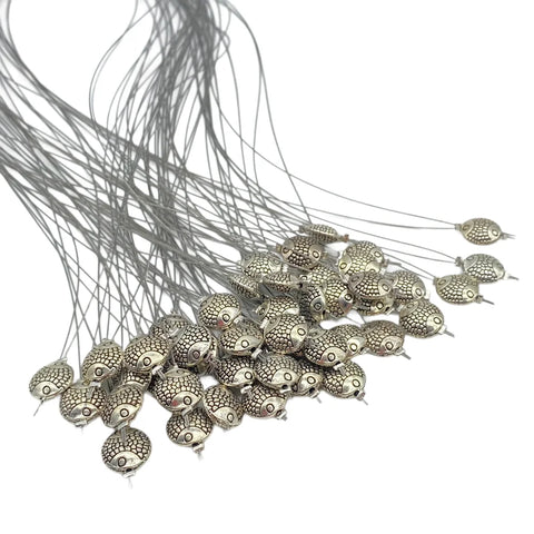 45 Pcs Nano Ring Hair Extension Loop Tool Set - Pulling Needles & Threaders