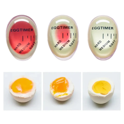 Eco-Friendly Color Changing Egg Timer for Perfect Boiled Eggs Cooking