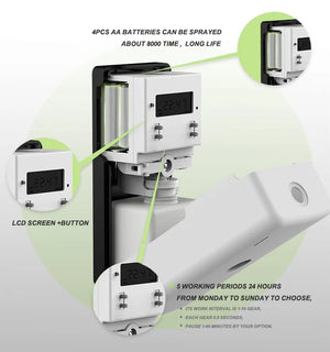 100m³ Ultrasonic Aromatherapy Machine for Home & Hotel - Intelligent Dry Battery Powered