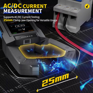 10,000 Counts DC/AC Current Voltage Clamp Meter USB Charger 600A Ampere Tester NCV Electrician Tool