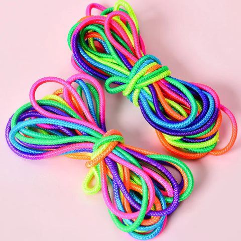 Adjustable Kids Jump Rope for Exercise and Play - Colorful Design
