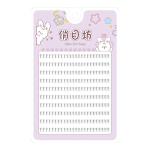 10-Pack Dramatic Volume False Eyelashes Set 5-7mm + Applicator